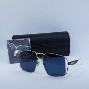 Dior ARCHIDIOR S1U B0B0 Square Sunglasses - Gold/Blue